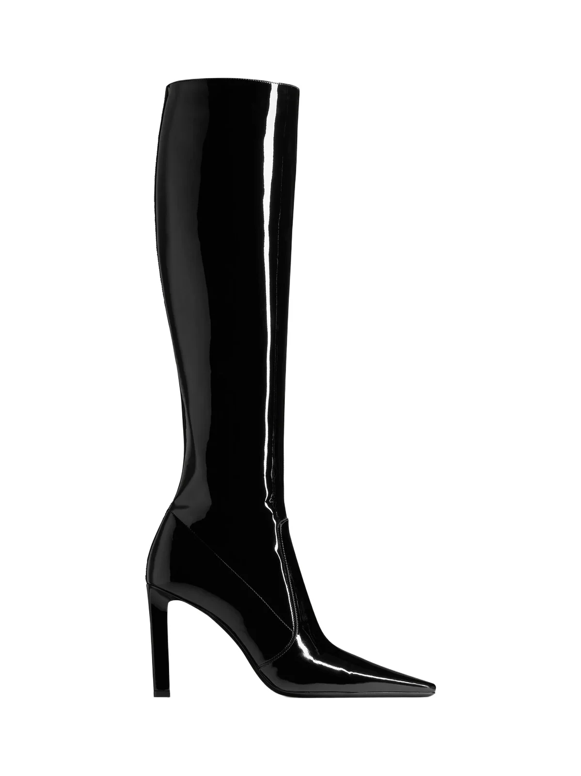 Women's Francoise Boots in Patent Leather - Black Women's Francoise Boots in Patent Leather - Black