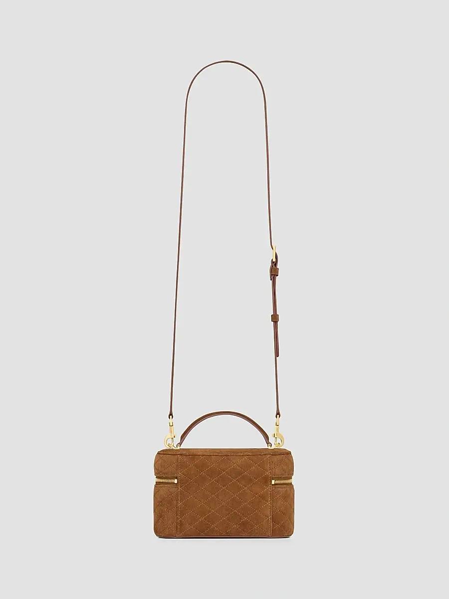 Saint Laurent Women's Suede Gaby Vanity Bag | Thumbnail 3 Saint Laurent Women's Suede Gaby Vanity Bag | Thumbnail 3