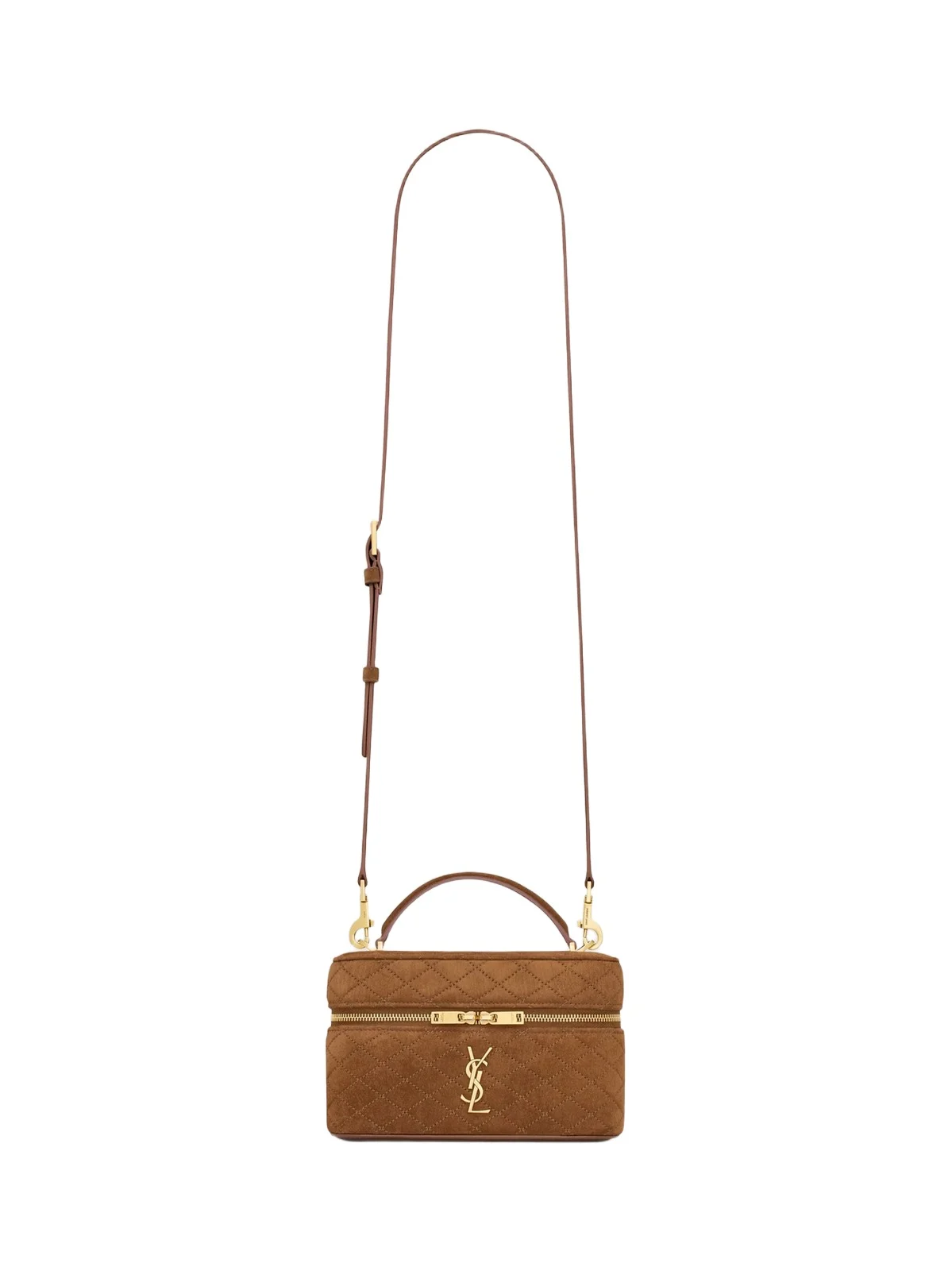 Saint Laurent Women's Suede Gaby Vanity Bag