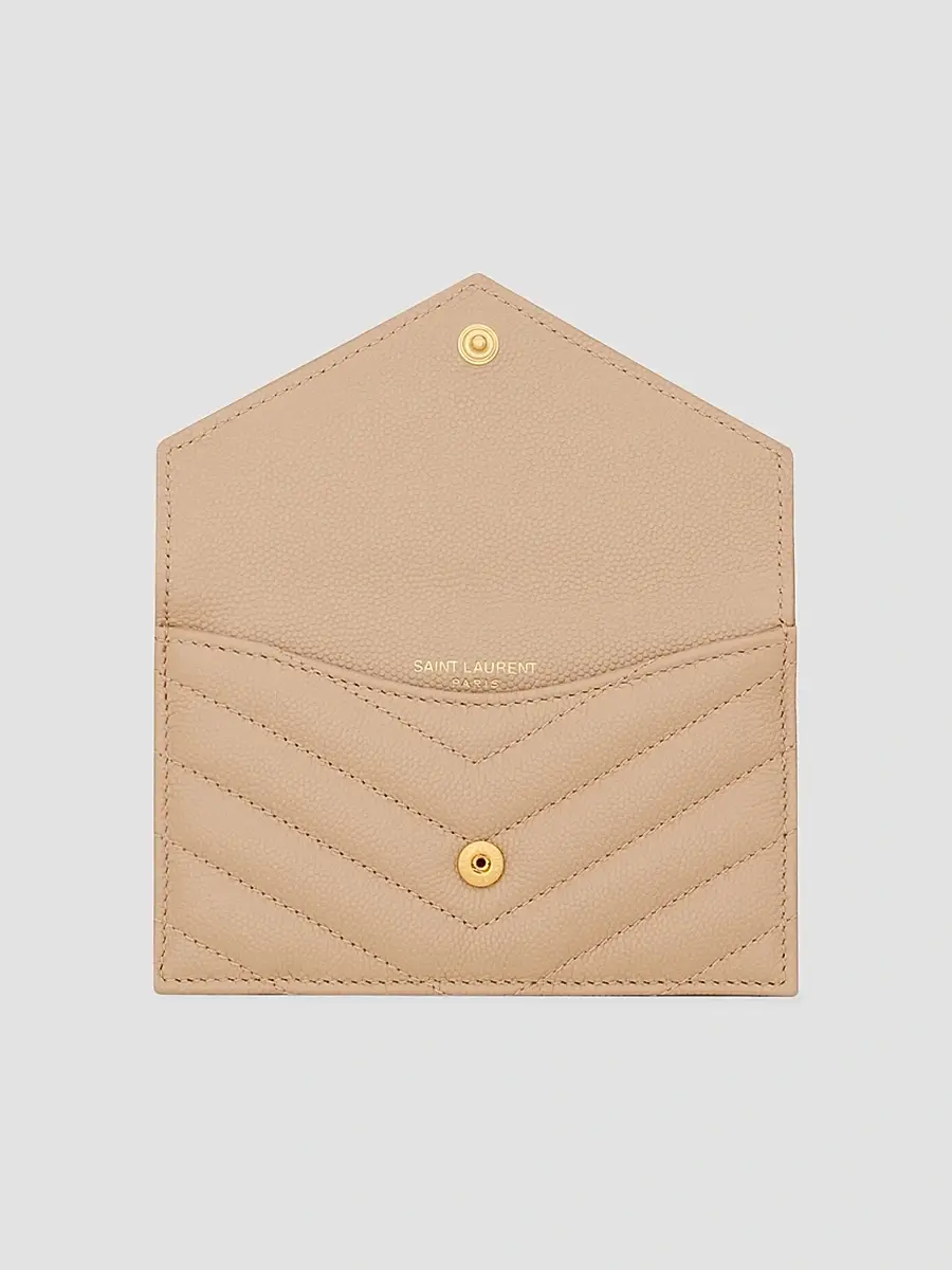 Saint Laurent Women's Cassandre Fragments Flap Card Case | Thumbnail 3 Saint Laurent Women's Cassandre Fragments Flap Card Case | Thumbnail 3