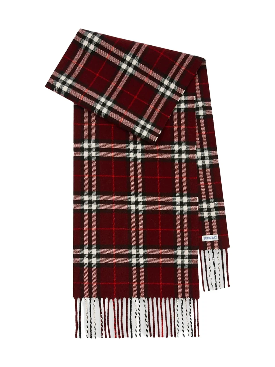 Women's Sparkle Check Cashmere Scarf