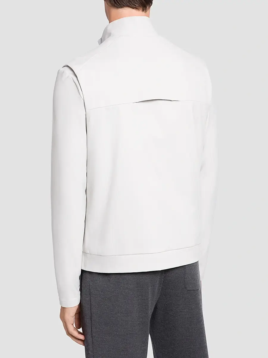 Stefano Ricci Men's Quilted Zip Vest | Thumbnail 3 Stefano Ricci Men's Quilted Zip Vest | Thumbnail 3