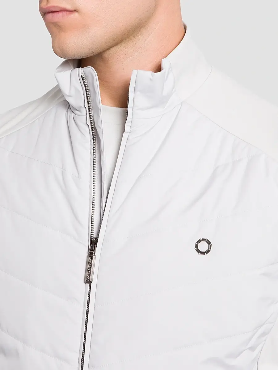 Stefano Ricci Men's Quilted Zip Vest | Thumbnail 4 Stefano Ricci Men's Quilted Zip Vest | Thumbnail 4