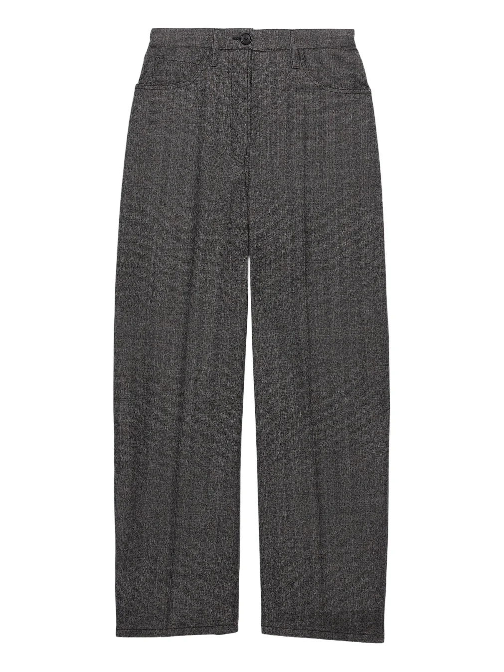 Women's Mouliné Wool Pants