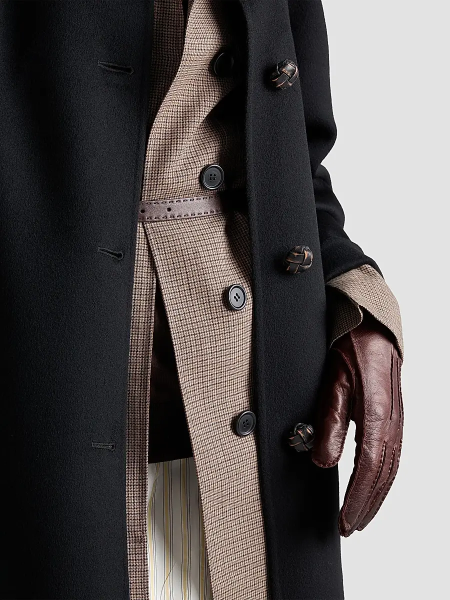 Prada Women's Single-Breasted Double Cashmere and Wool Coat | Thumbnail 4
