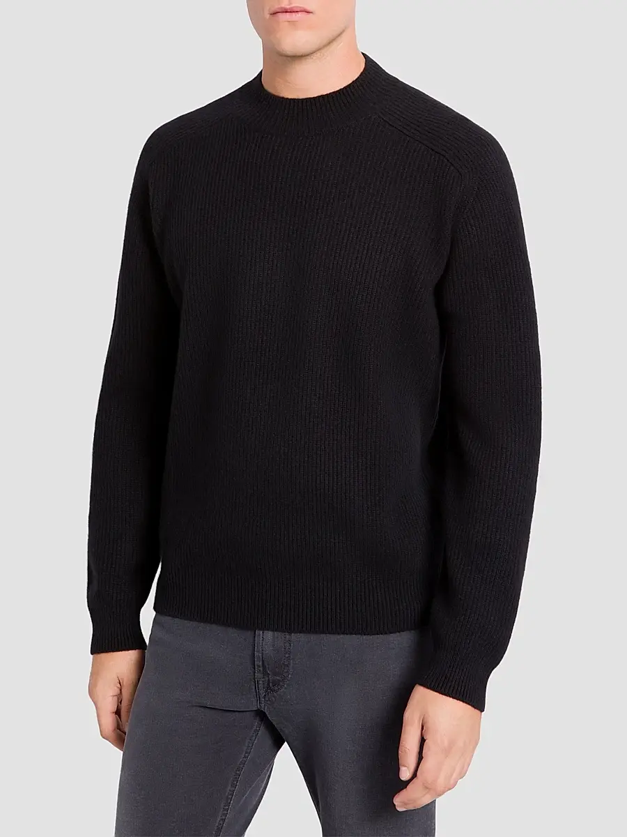 Stefano Ricci Men's Wool Turtleneck Sweater | Thumbnail 2