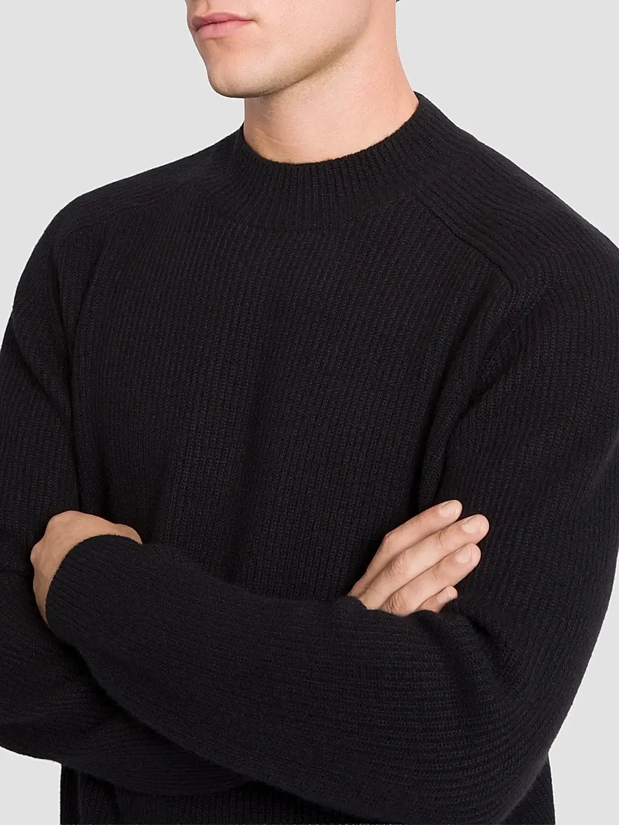 Stefano Ricci Men's Wool Turtleneck Sweater | Thumbnail 4