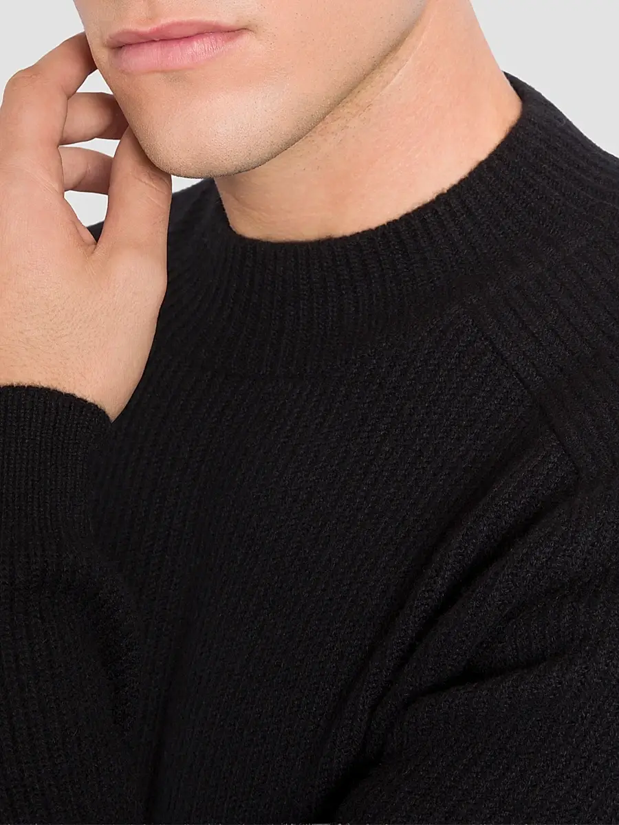Stefano Ricci Men's Wool Turtleneck Sweater | Thumbnail 5