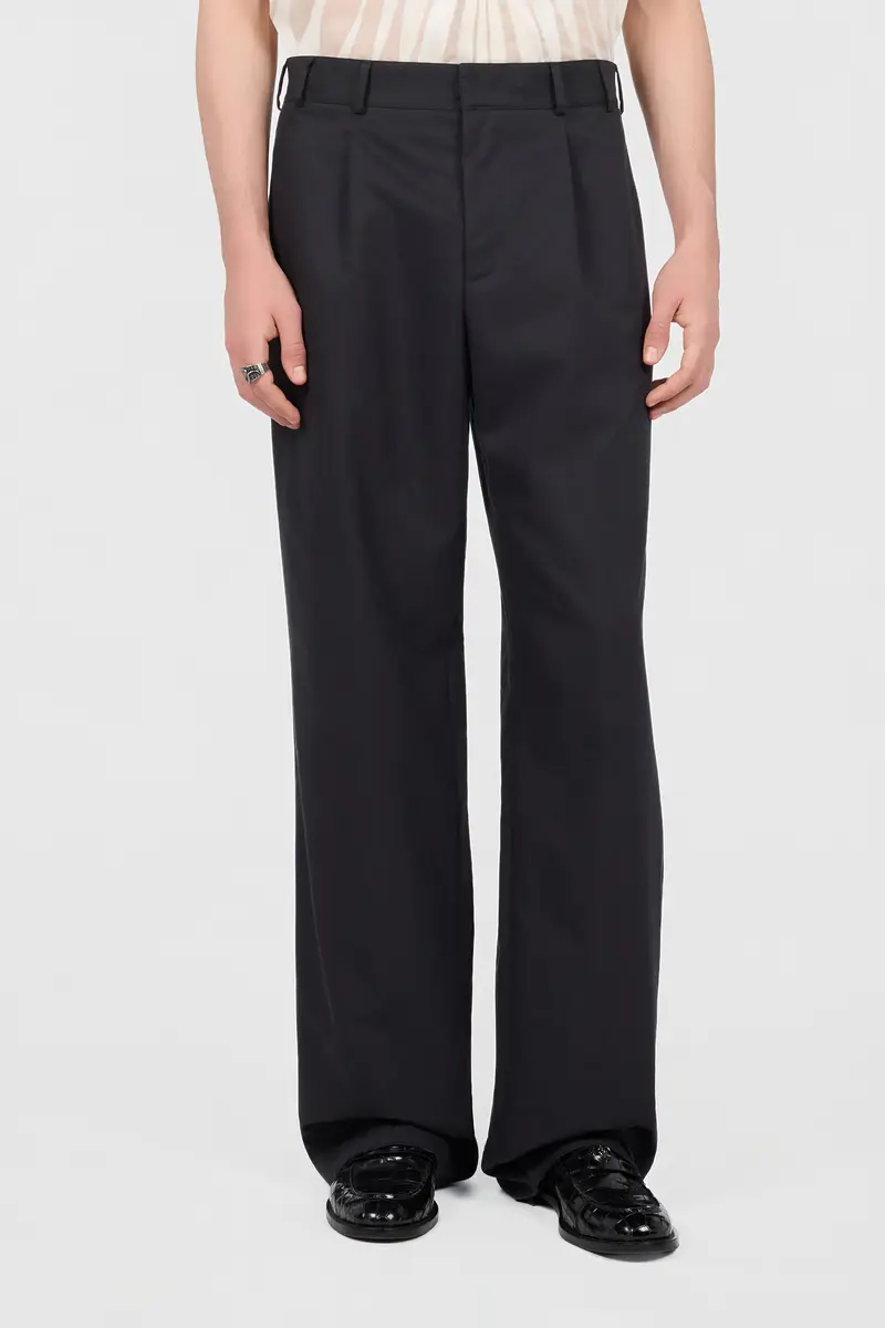 Roberto Cavalli Black Trousers Snake Embroidery | Thumbnail 2 Roberto Cavalli Black Trousers Snake Embroidery | Thumbnail 2