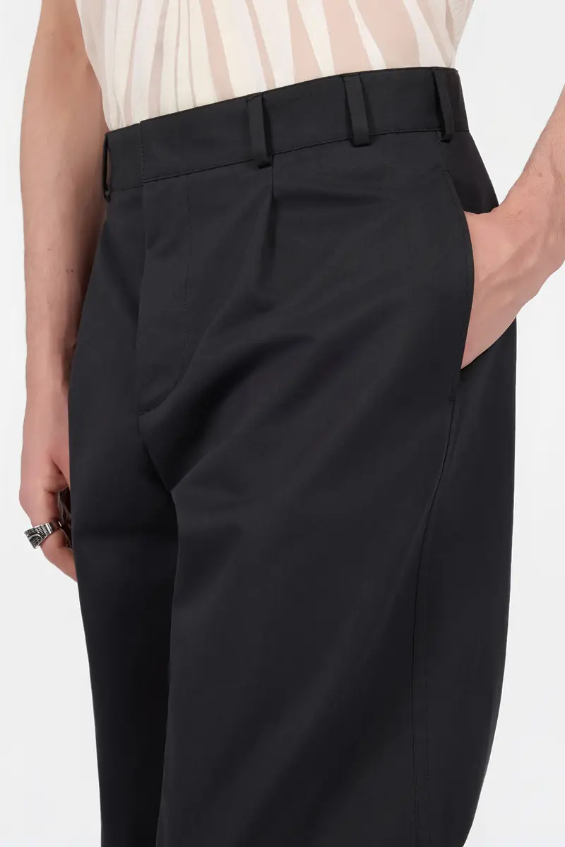 Roberto Cavalli Black Trousers Snake Embroidery | Thumbnail 4 Roberto Cavalli Black Trousers Snake Embroidery | Thumbnail 4