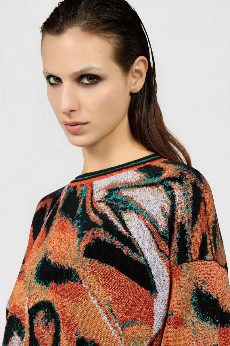 Roberto Cavalli Butterfly Print Sweater | Thumbnail 4 Roberto Cavalli Butterfly Print Sweater | Thumbnail 4