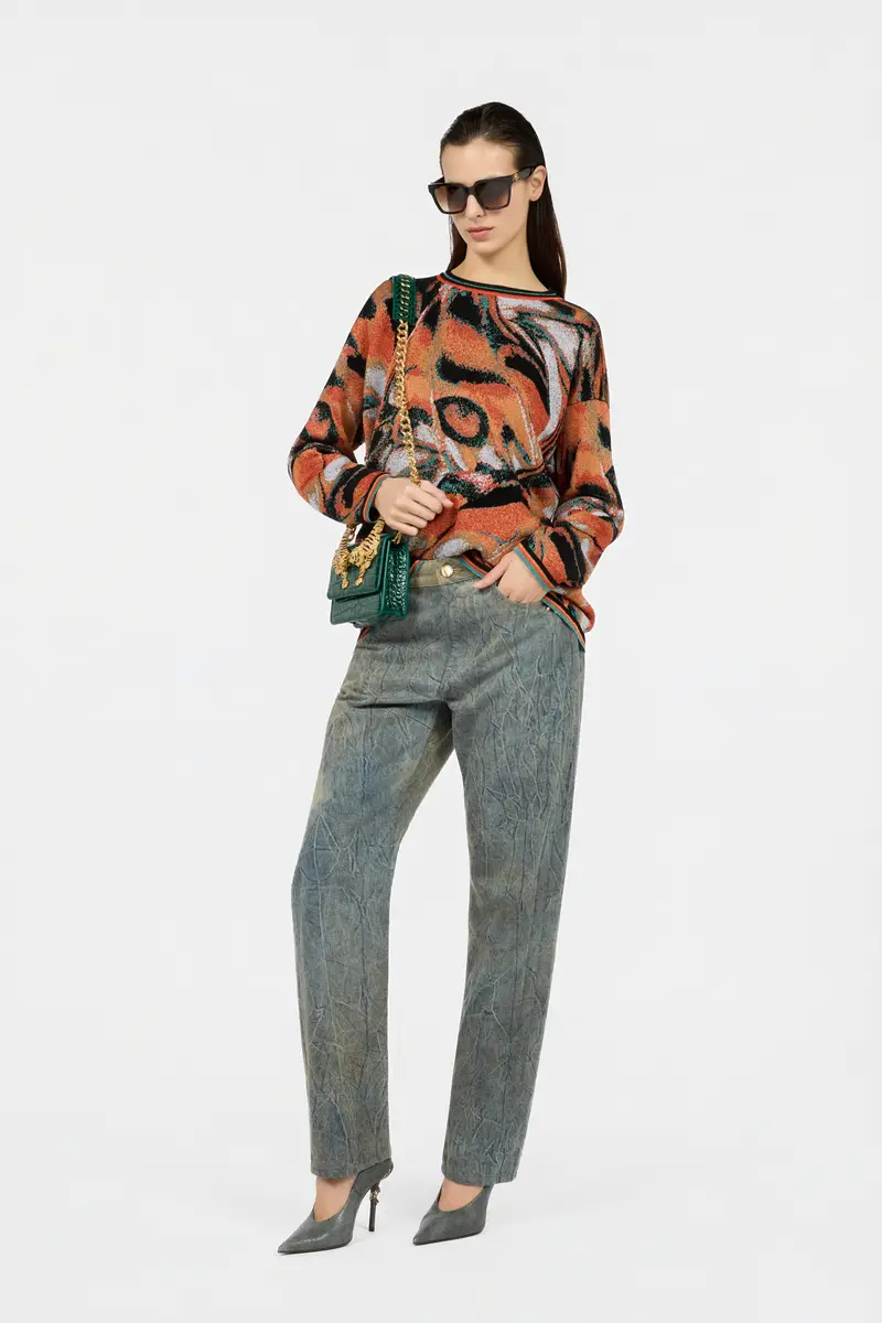 Roberto Cavalli Butterfly Print Sweater | Thumbnail 6 Roberto Cavalli Butterfly Print Sweater | Thumbnail 6