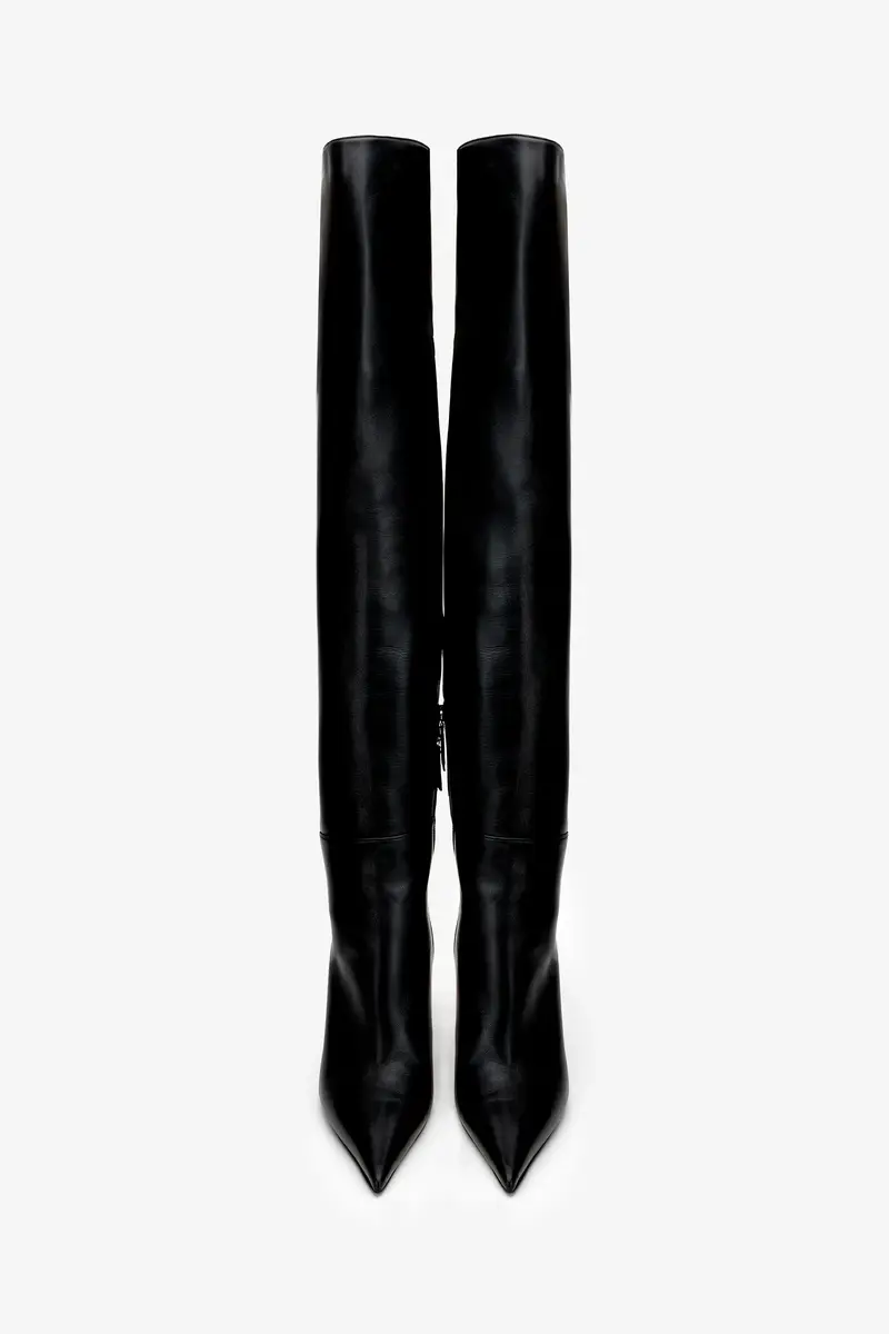 Roberto Cavalli Serpentine Over The Knee Leather Boots | Thumbnail 4 Roberto Cavalli Serpentine Over The Knee Leather Boots | Thumbnail 4