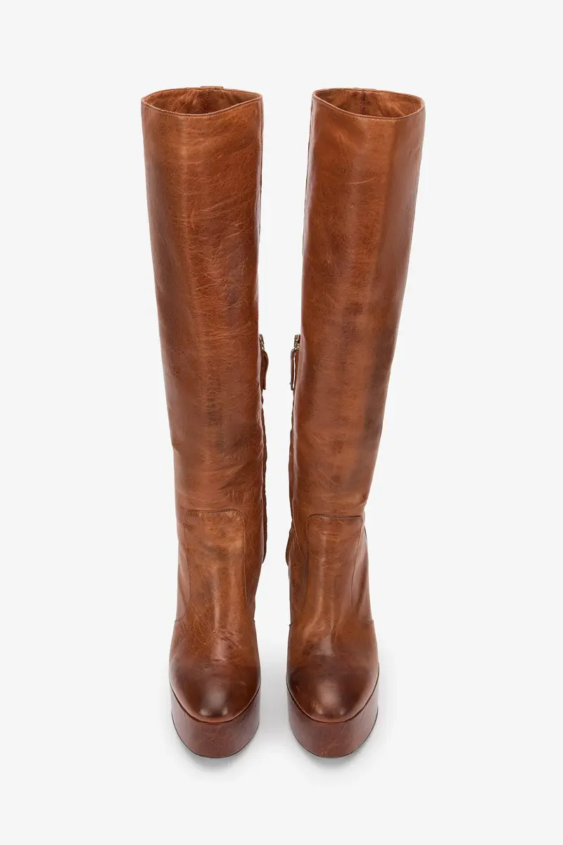 Roberto Cavalli Brown Boots | Thumbnail 4