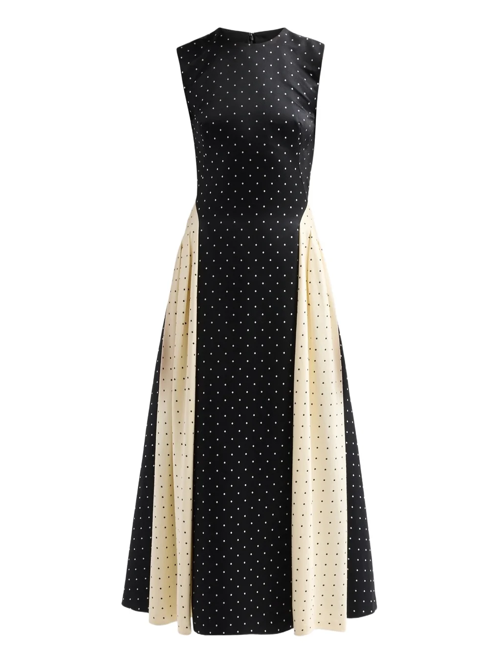 Women's Alexis Polka Dot Jacquard Midi-Dress