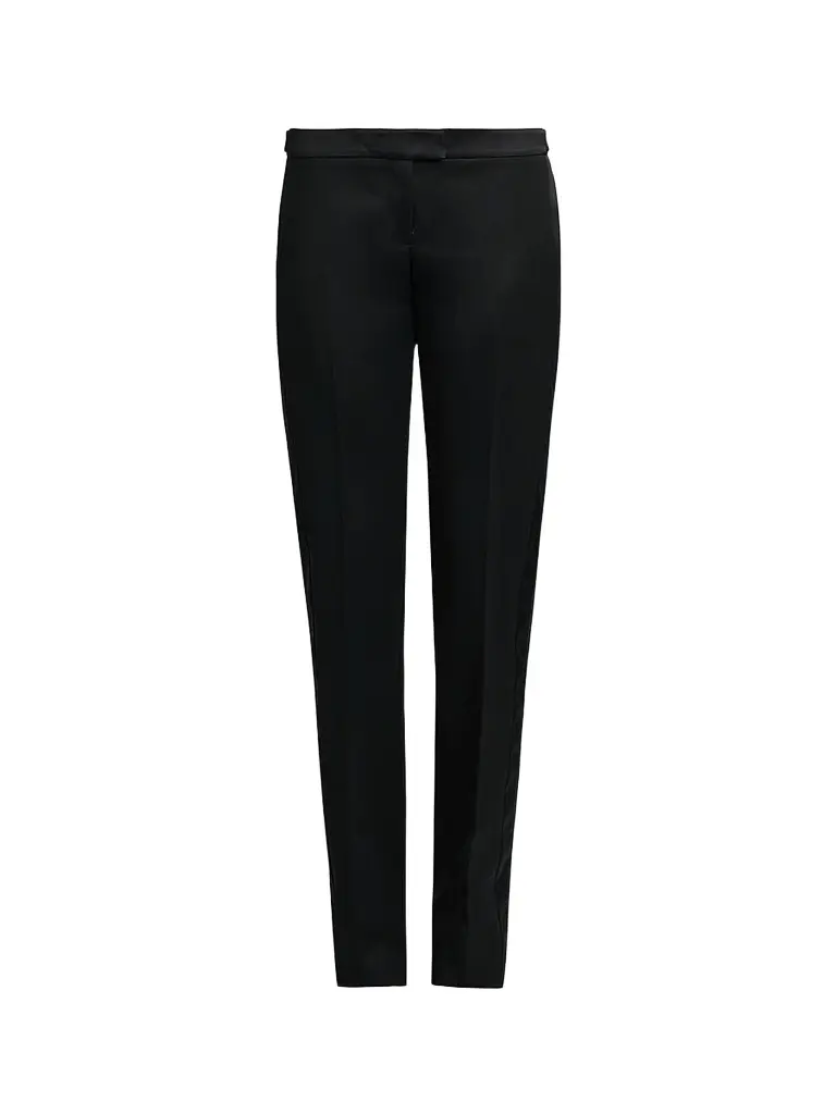 Alexander McQueen Women's Bumster Wool Trousers