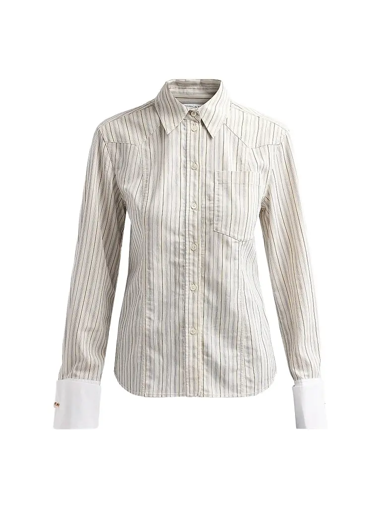 Women's Rourke Striped Button-Front Shirt Women's Rourke Striped Button-Front Shirt