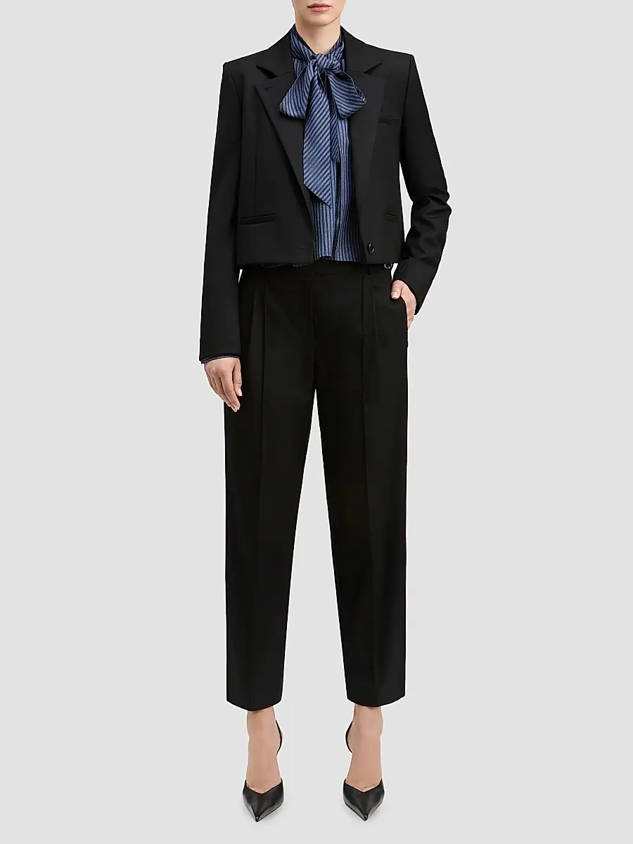 Derek Lam Women's Mona Essential Cropped Blazer | Thumbnail 2