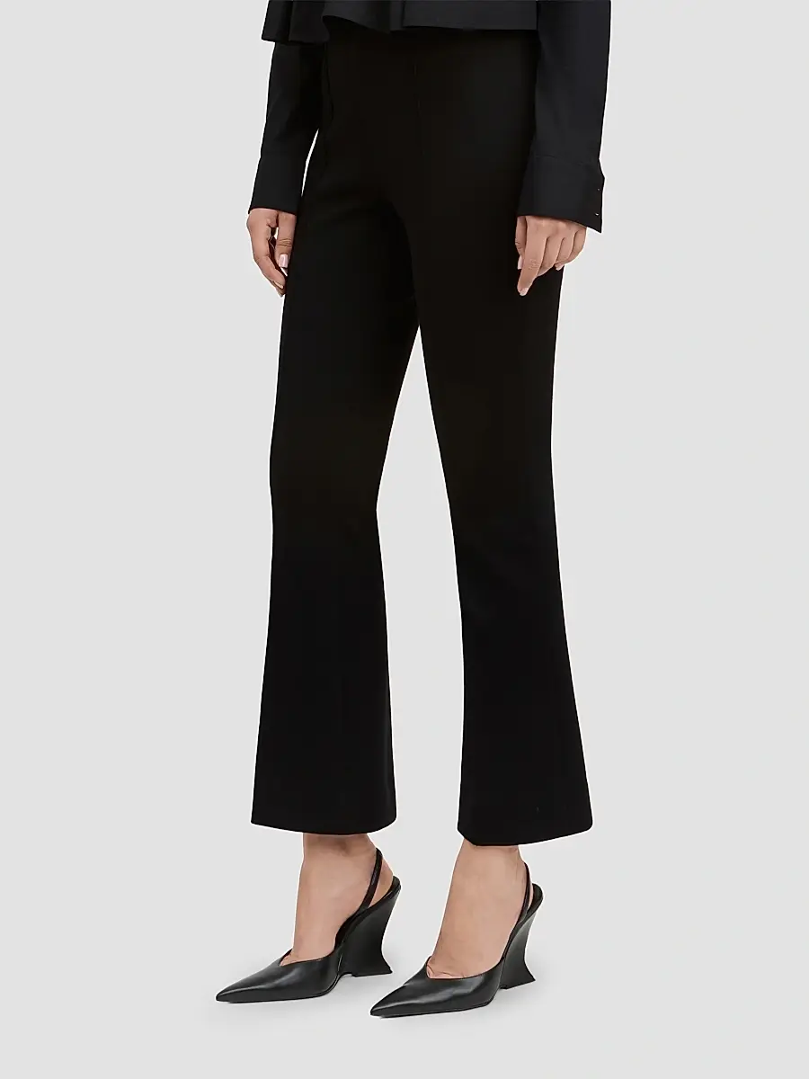 Derek Lam Women's Isaac Flared-Leg Trousers | Thumbnail 2