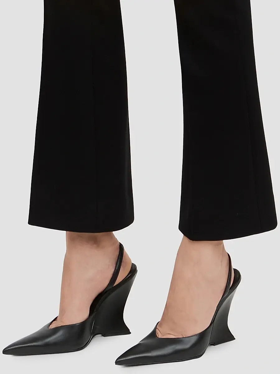 Derek Lam Women's Isaac Flared-Leg Trousers | Thumbnail 5