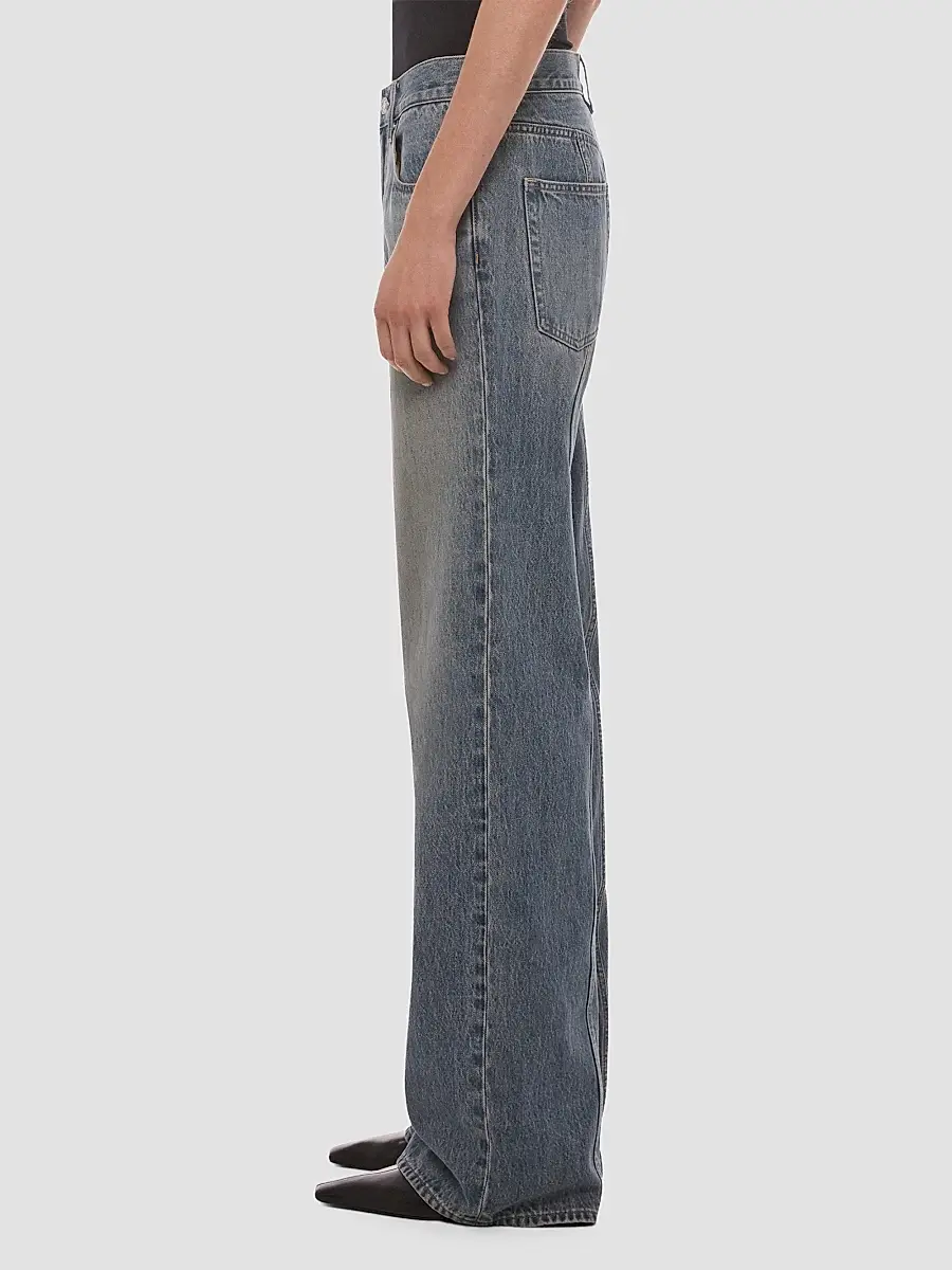 Helmut Lang Women's Wardrobe Faded Straight-Leg Jeans | Thumbnail 6