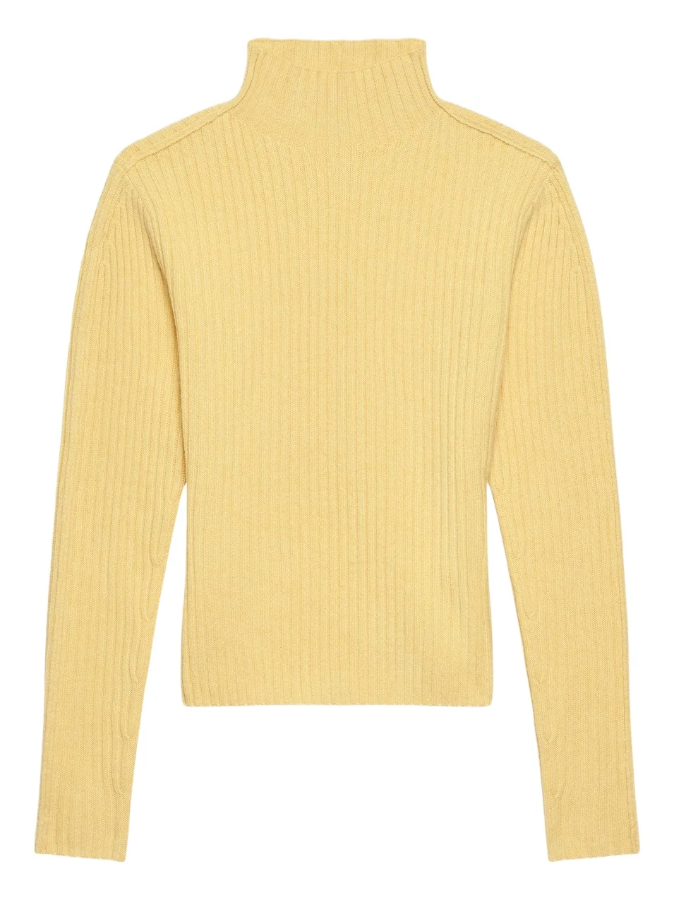 Women's Rib-Knit Wool Sweater