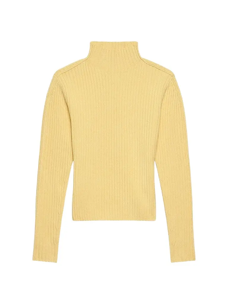 Helmut Lang Women's Rib-Knit Wool Sweater