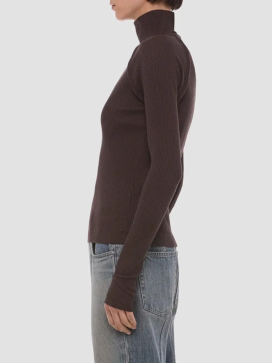 Helmut Lang Women's Layered Ribbed Sweater | Thumbnail 6