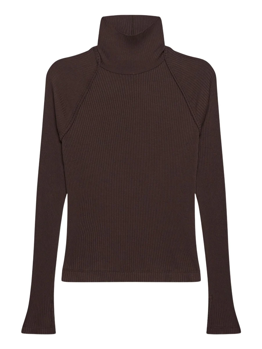 Women's Layered Ribbed Sweater