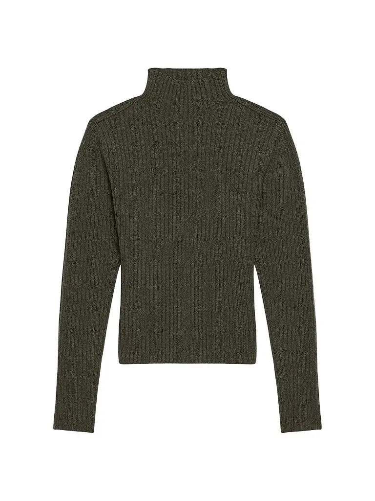 Helmut Lang Women's Rib-Knit Wool Sweater