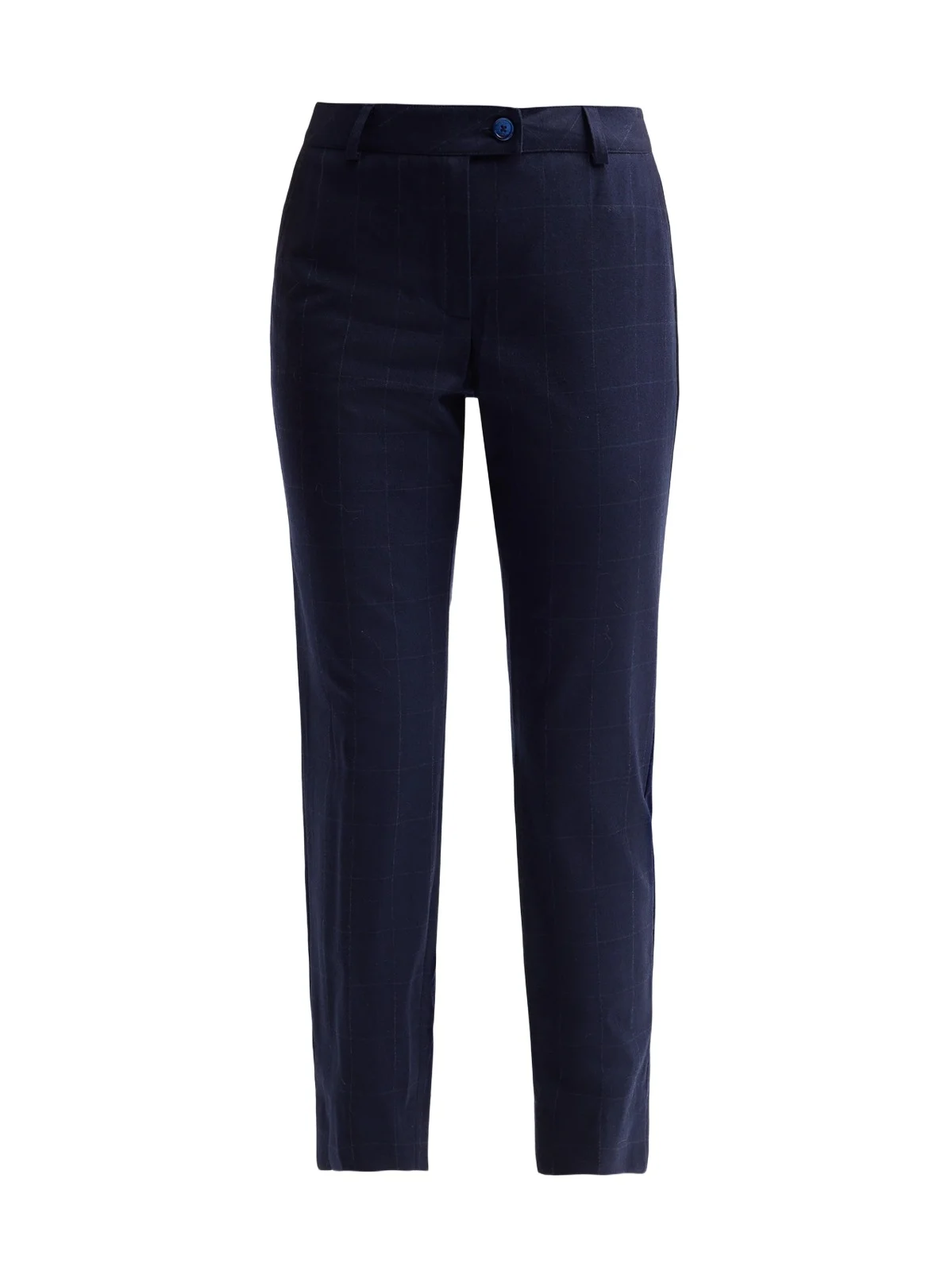Women's Windowpane Stretch-Wool Pants Women's Windowpane Stretch-Wool Pants