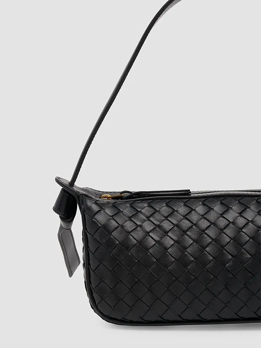 Bottega Veneta Women's Nodo Intrecciato Leather Shoulder Bag | Thumbnail 6