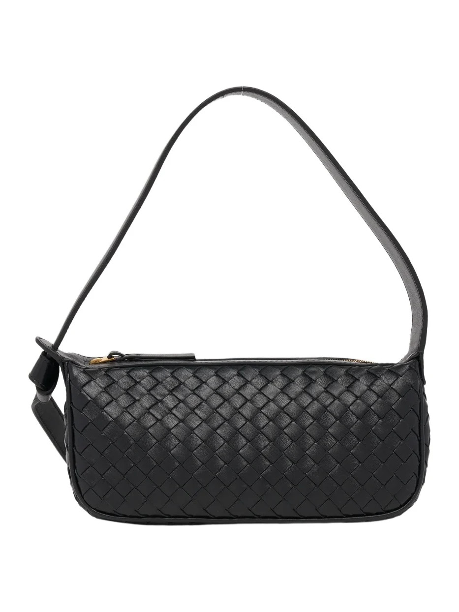 Bottega Veneta Women's Nodo Intrecciato Leather Shoulder Bag