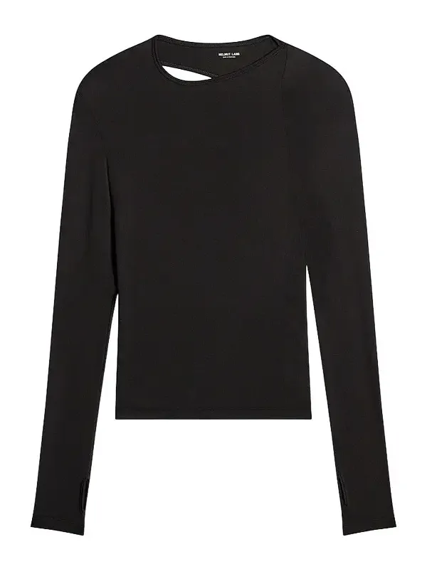 Women's Asymmetrical Cut-Out Jersey Top