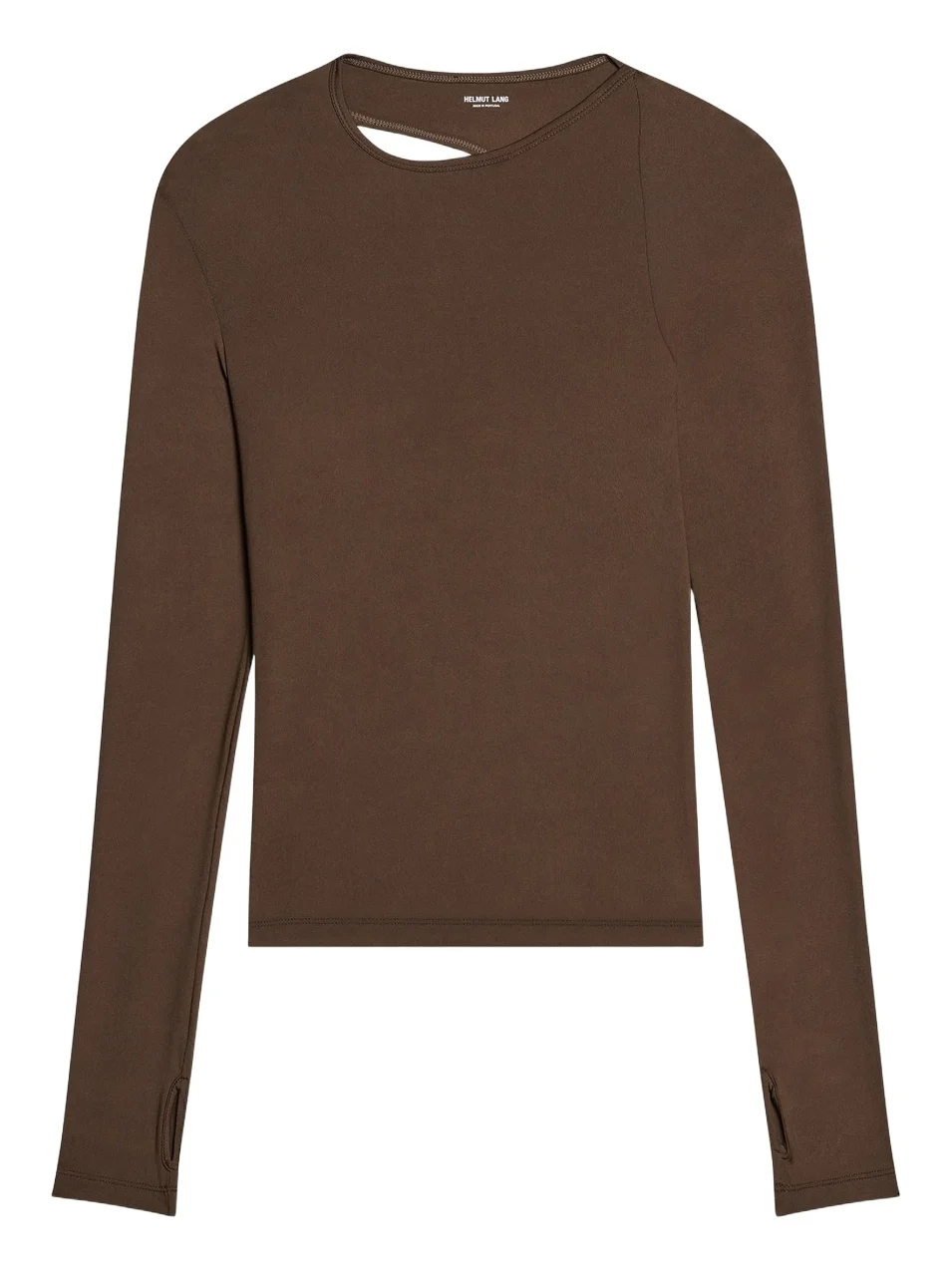Women's Asymmetrical Cut-Out Jersey Top
