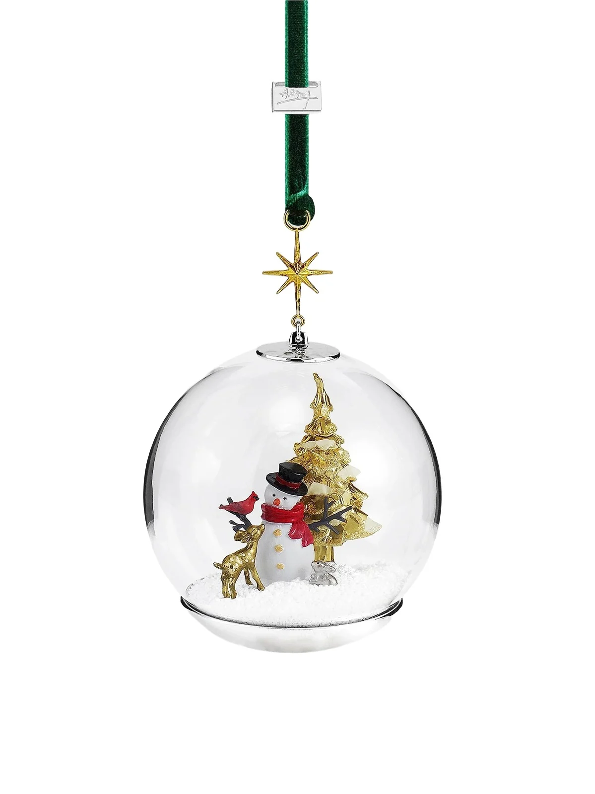 Michael Aram Holiday Snow Globe Ornament