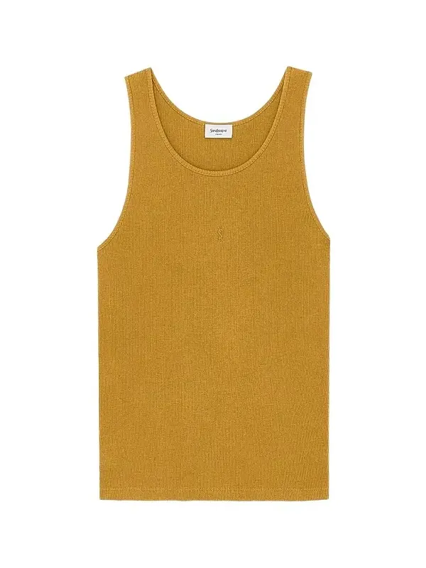 Saint Laurent Men's Cassandre Tank Top