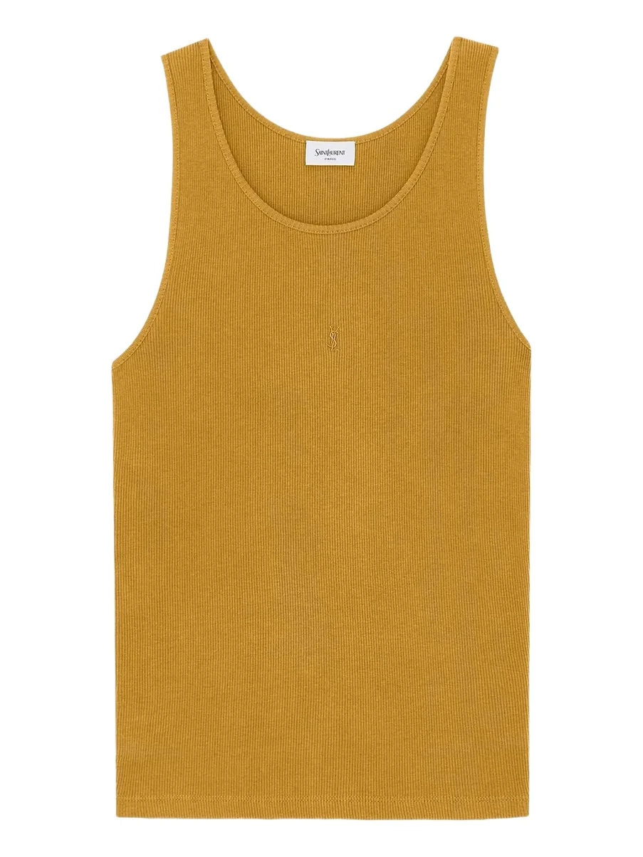 Saint Laurent Men's Cassandre Tank Top