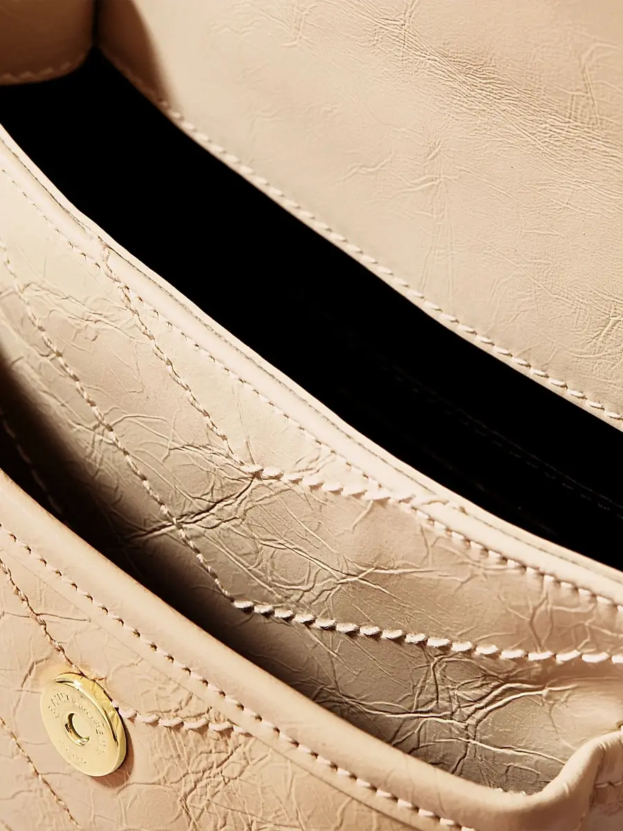 Saint Laurent Women's Niki Mini Bag in Vintage Leather - Clear Beige | Thumbnail 6 Saint Laurent Women's Niki Mini Bag in Vintage Leather - Clear Beige | Thumbnail 6