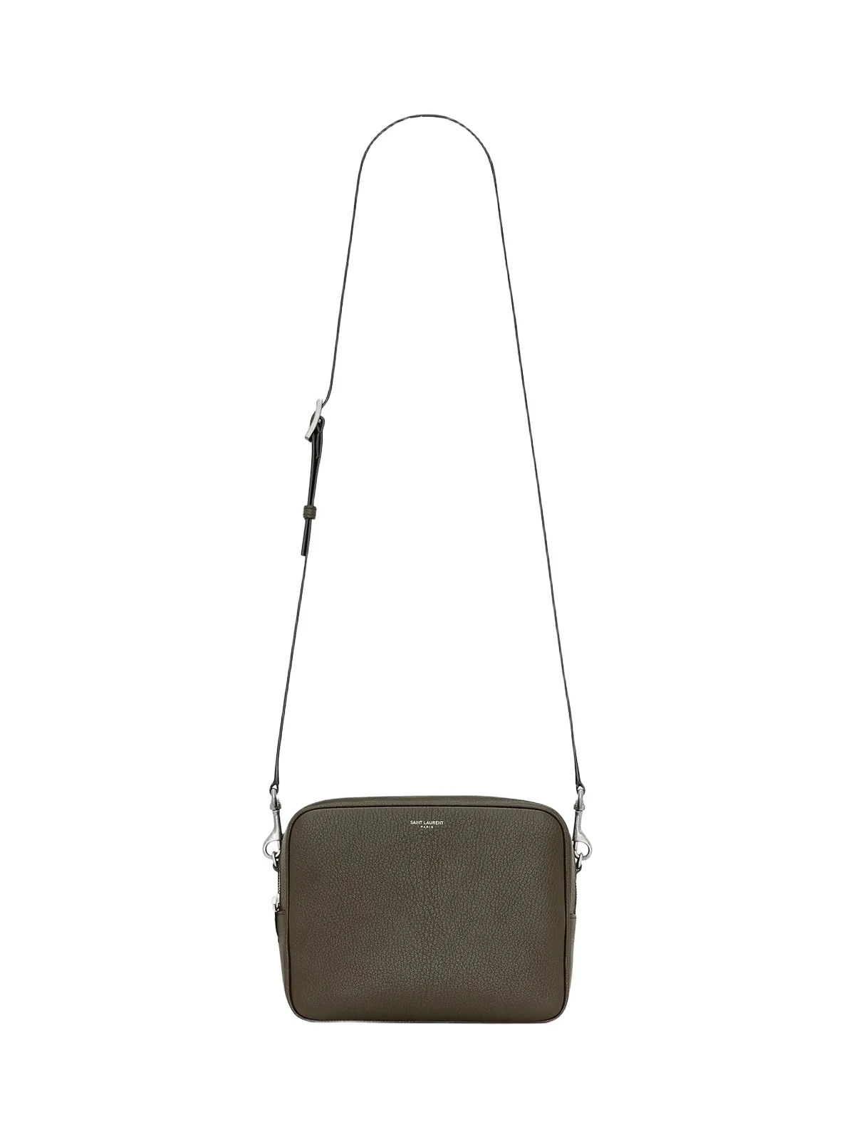 Men's Small Camera Bag in Grained Leather - Light Musk Men's Small Camera Bag in Grained Leather - Light Musk