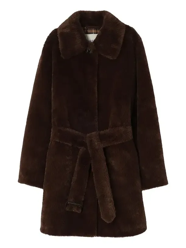 Women's Belvedere Faux-Fur Car Coat