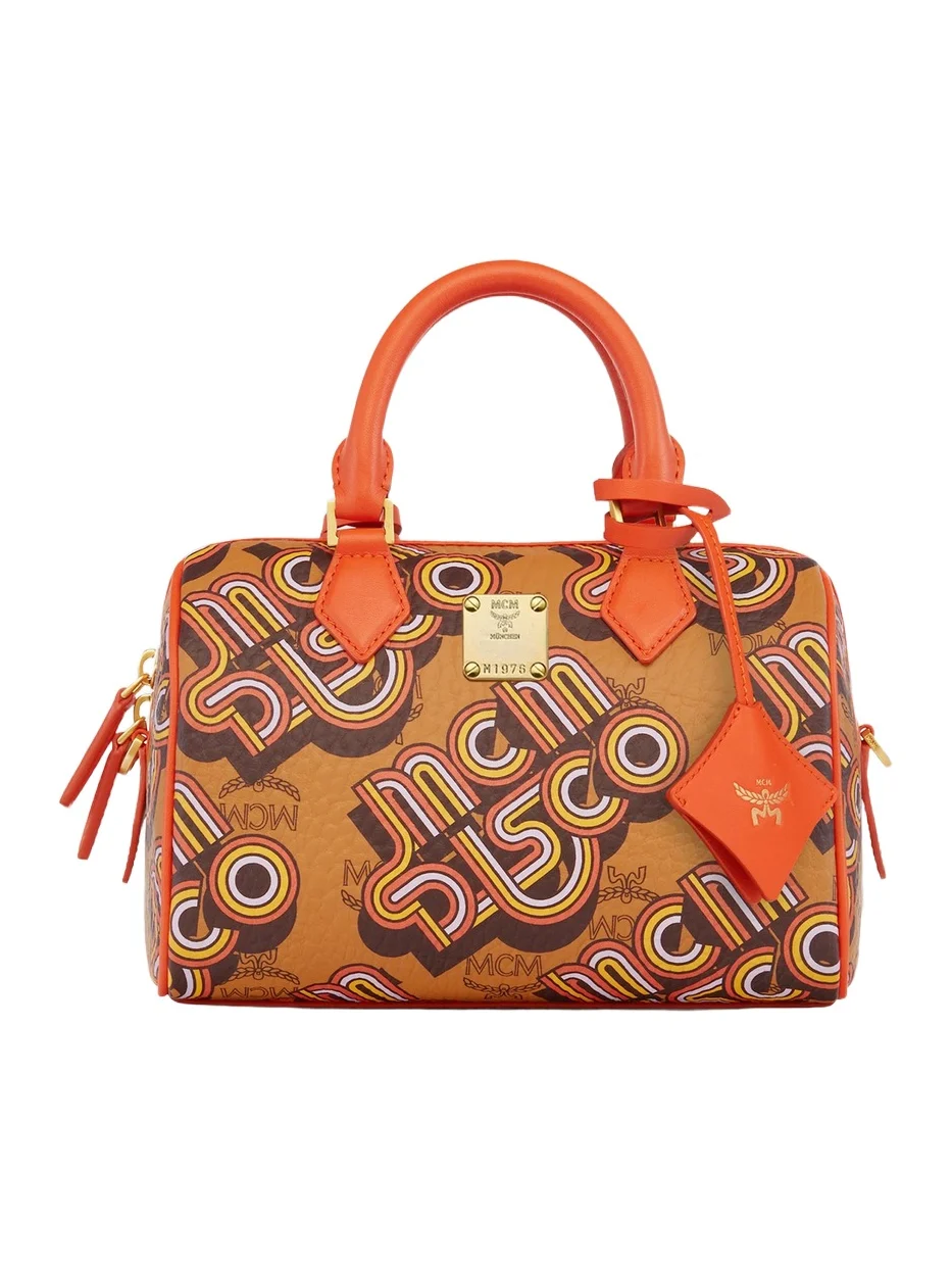 Women's Ella Boston Small Visetos Bag Women's Ella Boston Small Visetos Bag