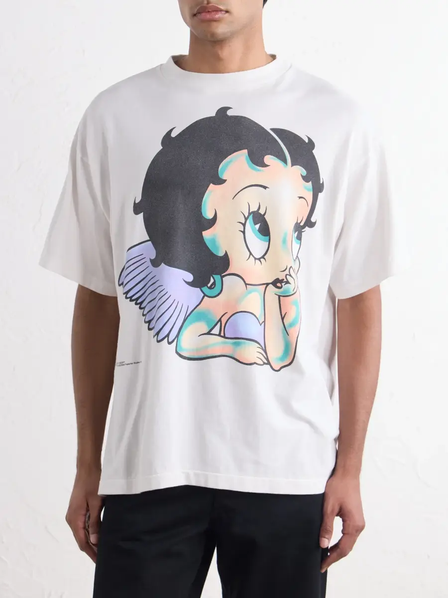 SAINT Mxxxxxx Printed Cotton-Jersey T-Shirt - Men | Thumbnail 3