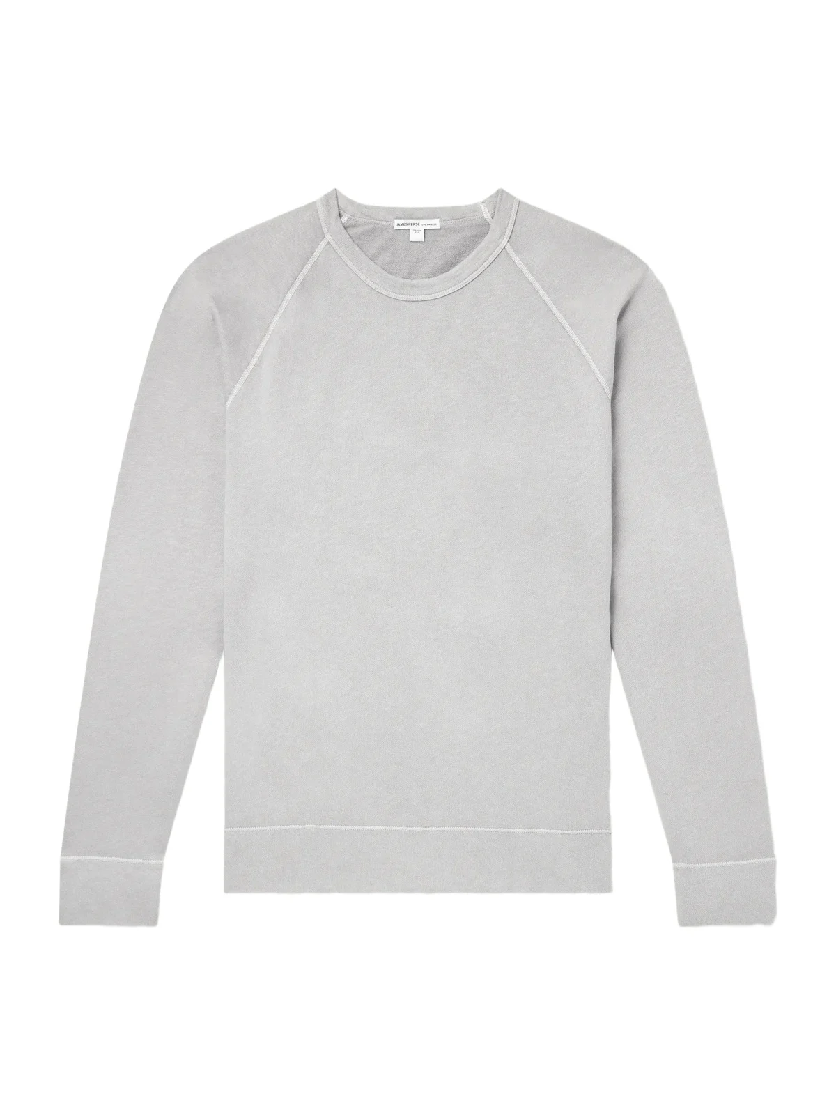 James Perse Garment-Dyed Loopback Supima Cotton-Jersey Sweatshirt - Men