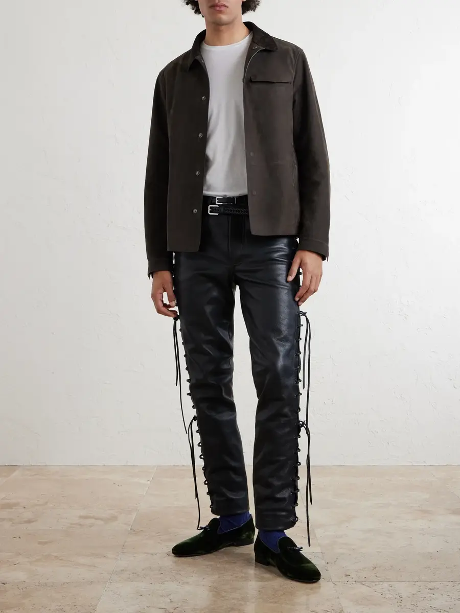 Tom Ford Nubuck Jacket - Men | Thumbnail 2 Tom Ford Nubuck Jacket - Men | Thumbnail 2