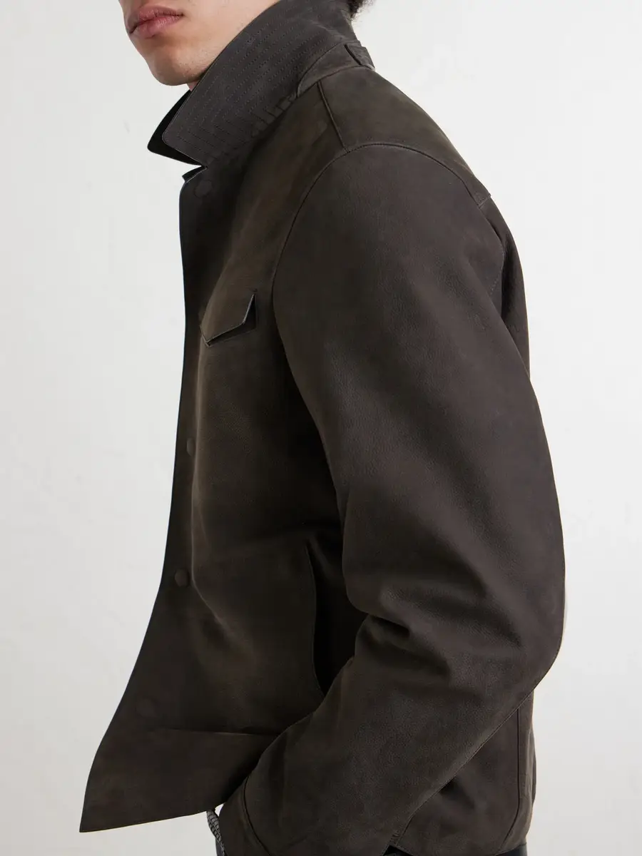 Tom Ford Nubuck Jacket - Men | Thumbnail 5 Tom Ford Nubuck Jacket - Men | Thumbnail 5