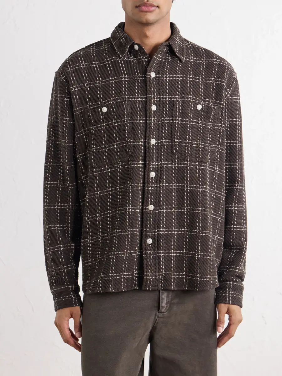 3sixteen Utility Checked Cotton-Flannel Shirt - Men | Thumbnail 3 3sixteen Utility Checked Cotton-Flannel Shirt - Men | Thumbnail 3