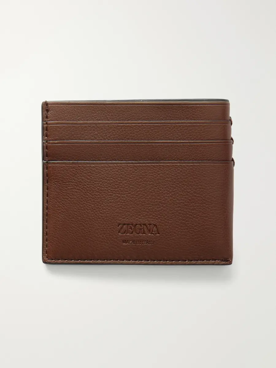 Zegna Leather Cardholder - Men | Thumbnail 2 Zegna Leather Cardholder - Men | Thumbnail 2