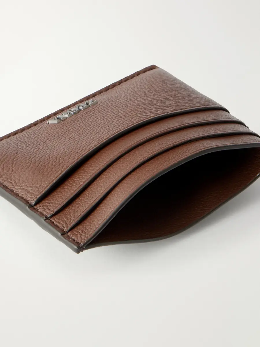 Zegna Leather Cardholder - Men | Thumbnail 4 Zegna Leather Cardholder - Men | Thumbnail 4