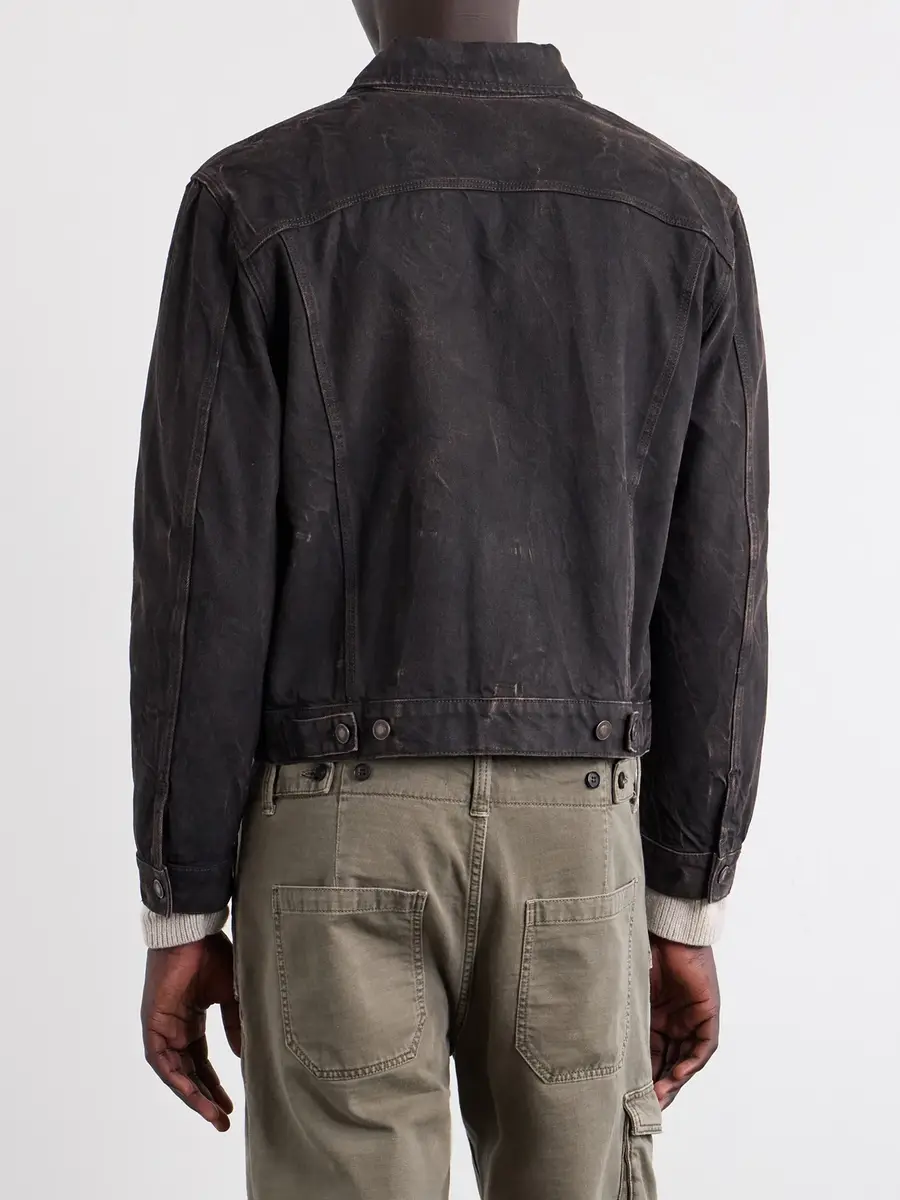Jeanerica Alex Brown Trucker Cotton-Blend Jacket - Men | Thumbnail 4 Jeanerica Alex Brown Trucker Cotton-Blend Jacket - Men | Thumbnail 4